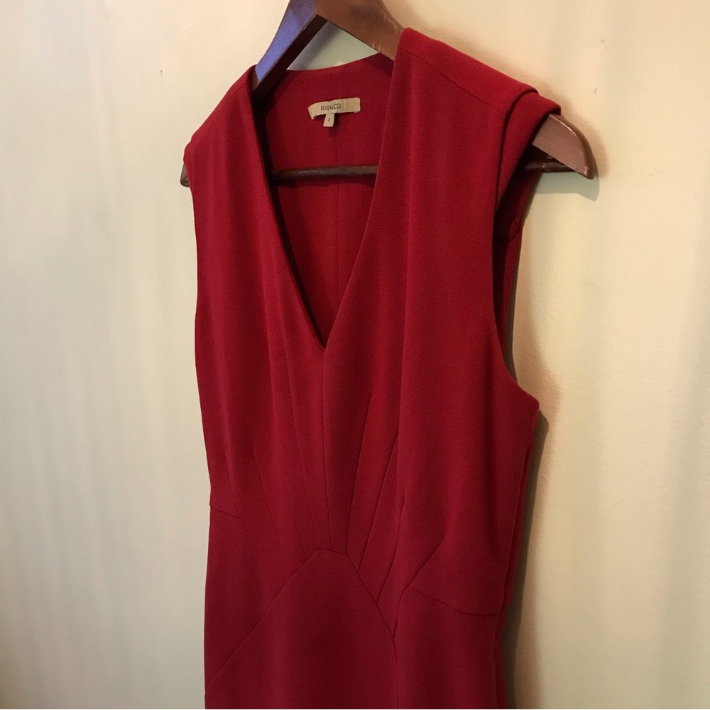 Gorgeous RW&CO red dress size 2